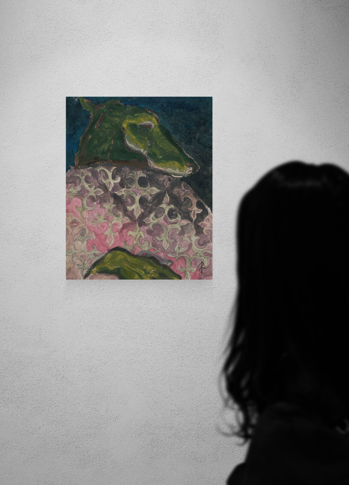 Asleep, Canvas Art print