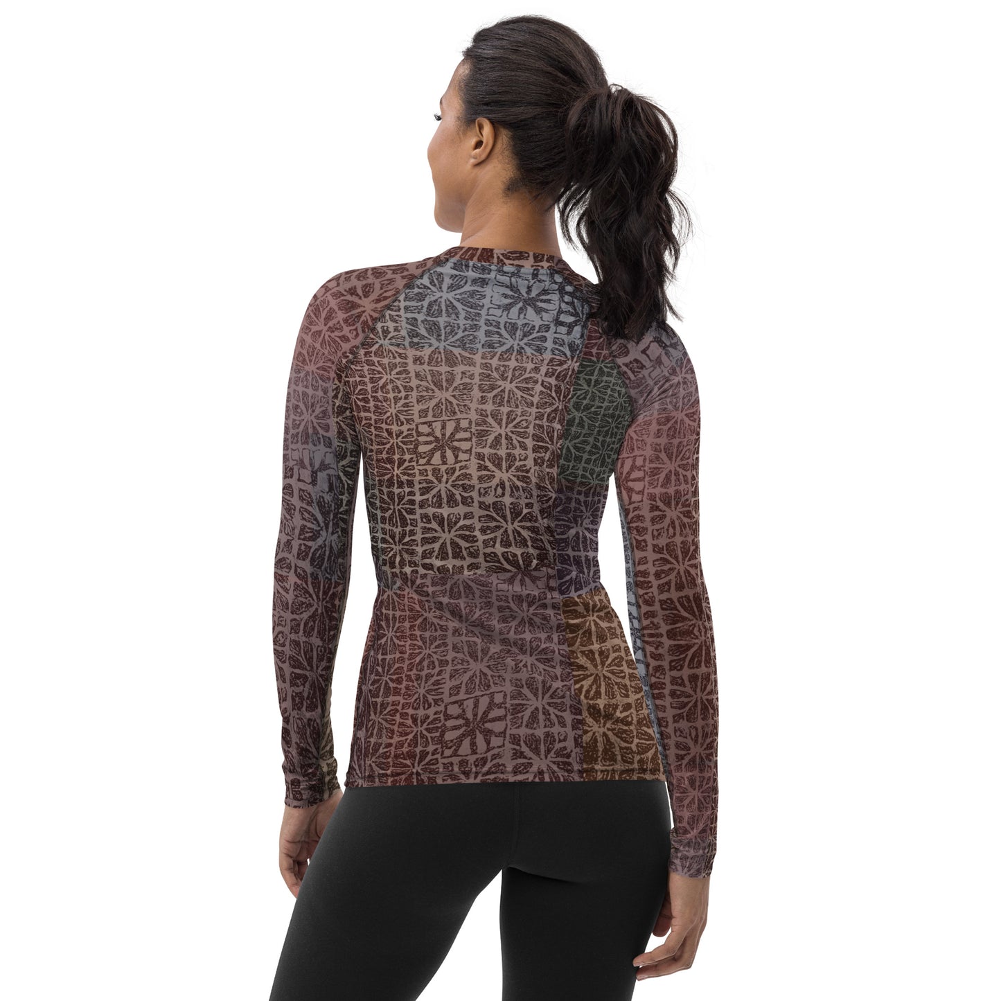 Art-inspired Women's Rash Guard