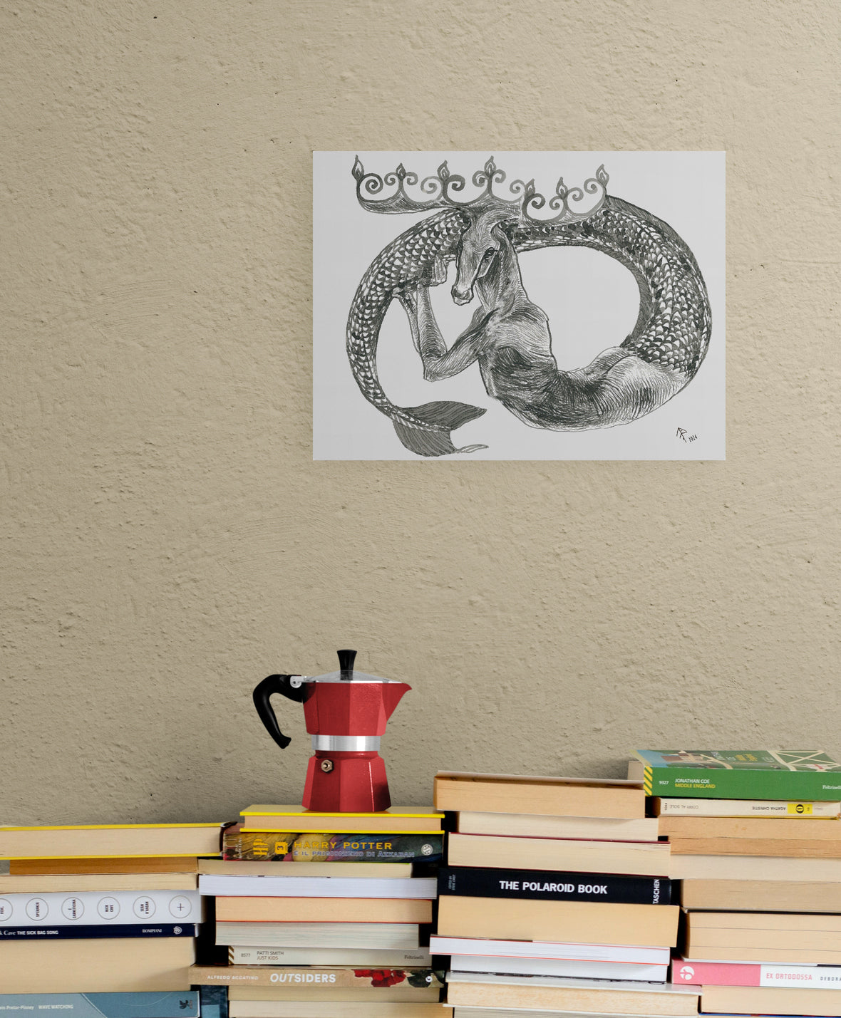 Capricorn #1, Canvas Art Print